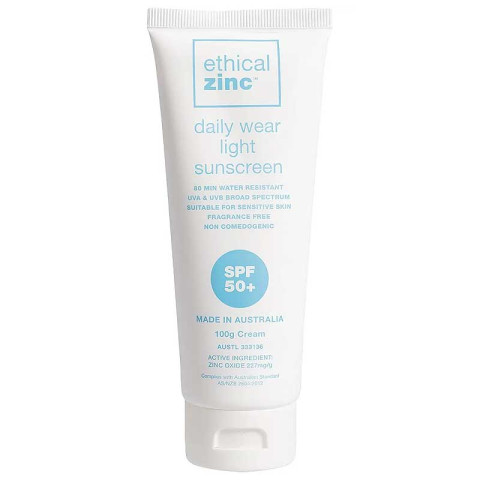 Ethical Zinc Daily Wear Light Sunscreen SPF 50