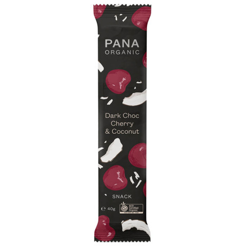 Pana Organic Dark Choc Cherry and Coconut Bar