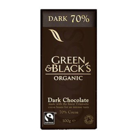 Green and Blacks  Dark Chocolate 70% - Clearance