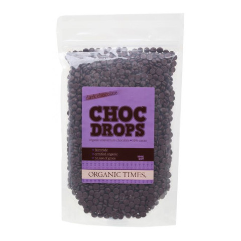 Organic Times Dark Chocolate Drops Chips