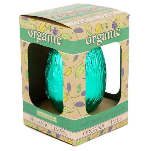Organic Times Dark Chocolate Easter Egg