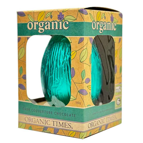 Organic Times Dark Chocolate Easter Egg