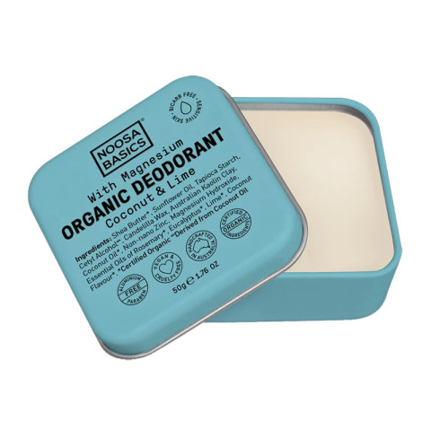 Noosa Basics Deodorant Cream - Coconut Lime with Magnesium