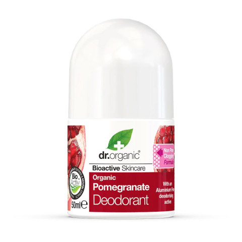Dr Organic Deodorant Organic Pomegranate