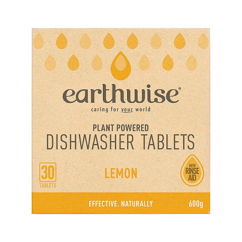 Earthwise Dishwasher Tablets Lemon