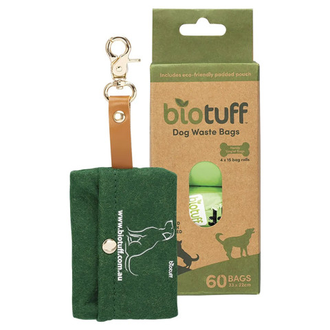 BioTuff Dog Waste Bags and Dispenser