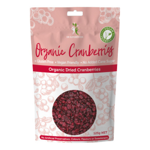 Dr Superfoods Dried Cranberries Organic