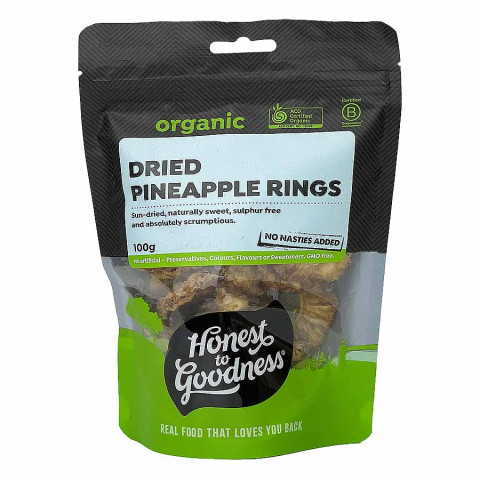 Honest to Goodness Dried Pineapple Rings