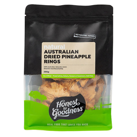 Honest to Goodness Australian Dried Pineapple Rings