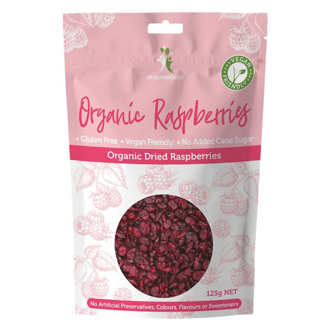 Dr Superfoods Dried Raspberries Organic