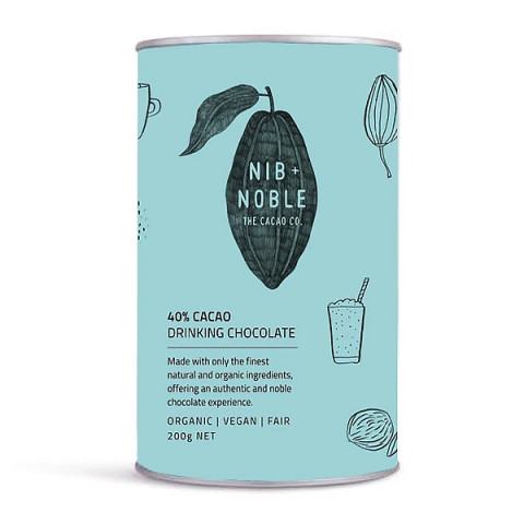 Nib and Noble Drinking Chocolate 40% Cacao
