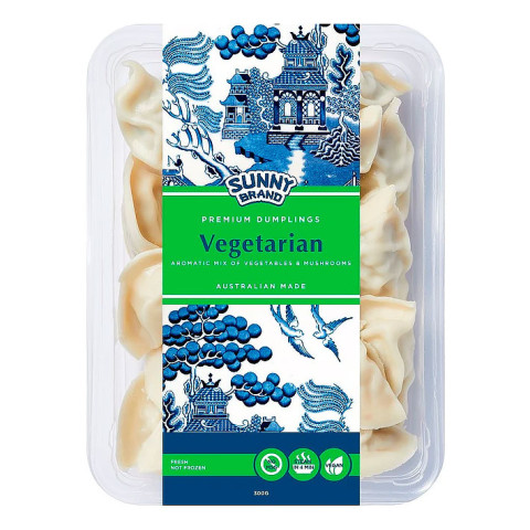 Sunny Brand Dumplings - Vegetarian Shiitake Mushroom