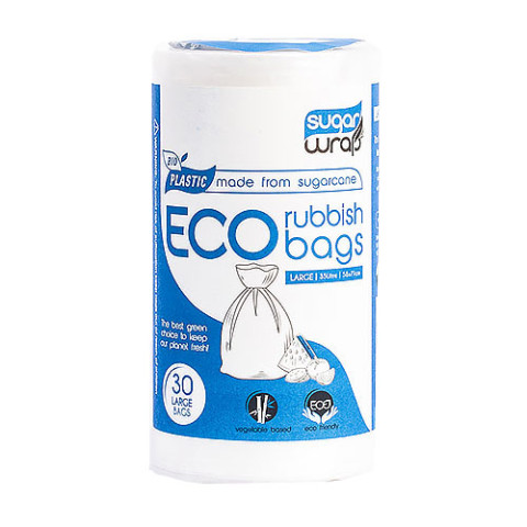 Sugar Wrap Rubbish Bags Eco Large - 35L