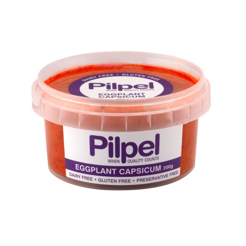 Pilpel Dips Eggplant Capsicum Dip