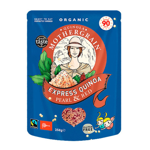 Mothergrain Express Quinoa Pearl and Red