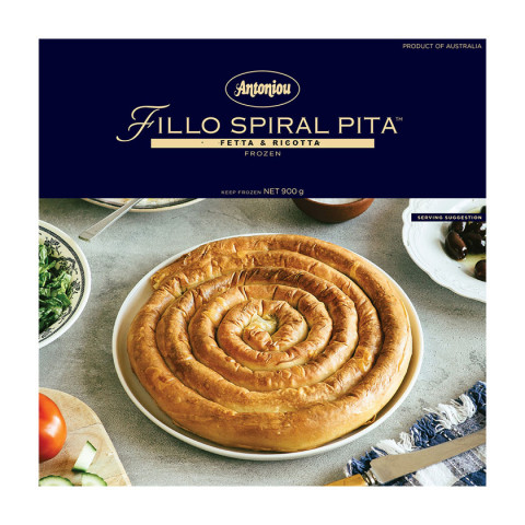 Antoniou Fetta and Ricotta Spiral