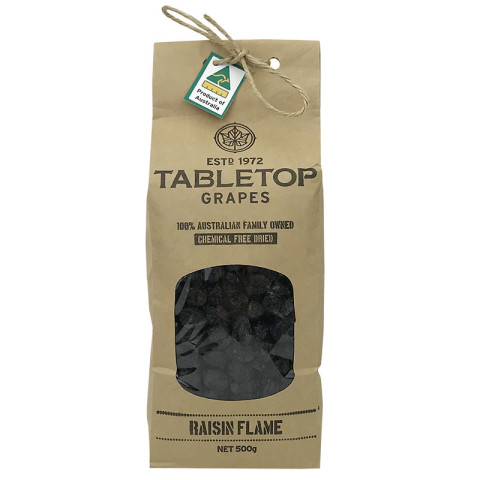 Tabletop Grapes Raisin Flame