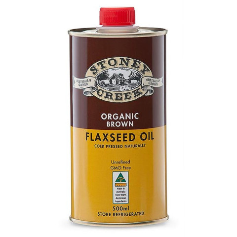 Stoney Creek Organic Flaxseed Oil Brown