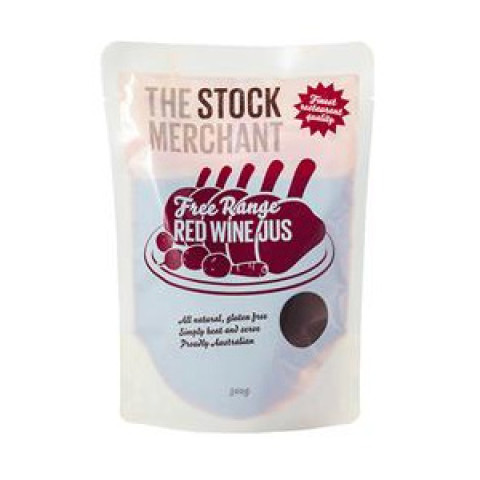The Stock Merchant Free Range Red Wine Jus - Clearance