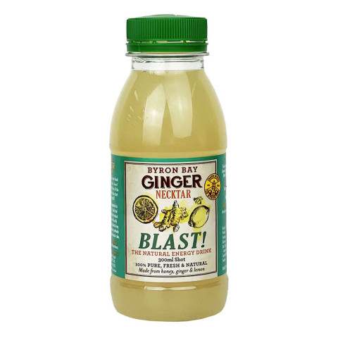 Byron Bay Ginger Necktar Fresh Ginger Drink Blast