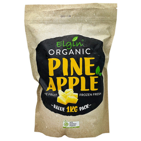 Elgin Organic Frozen Organic Pineapple