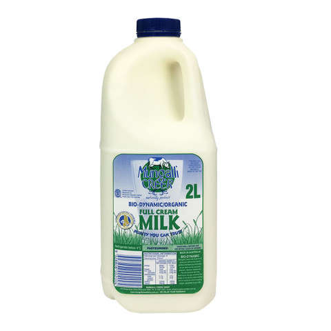 Mungalli Creek Full Cream Milk Unhomogenised - Clearance