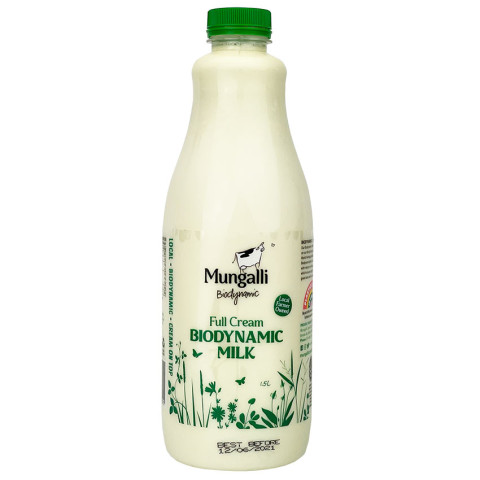 Mungalli Creek Full Cream Cows Milk Unhomogenised