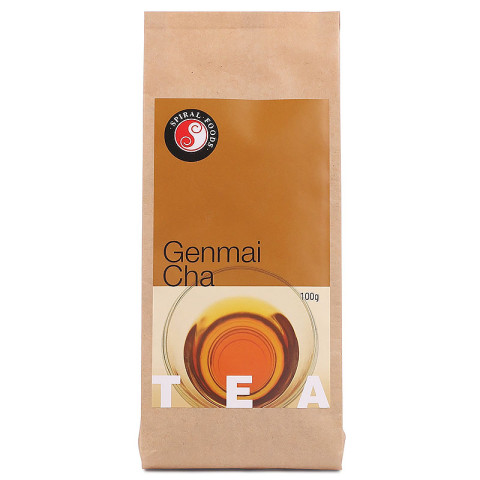 Spiral Foods Genmai Cha Tea Loose Leaves