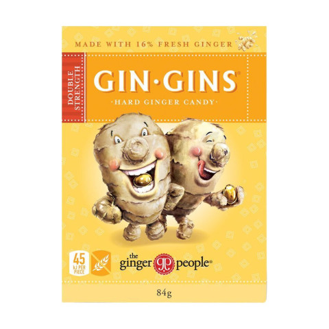 The Ginger People Gin Gins Ginger Candy Hard Double Strength