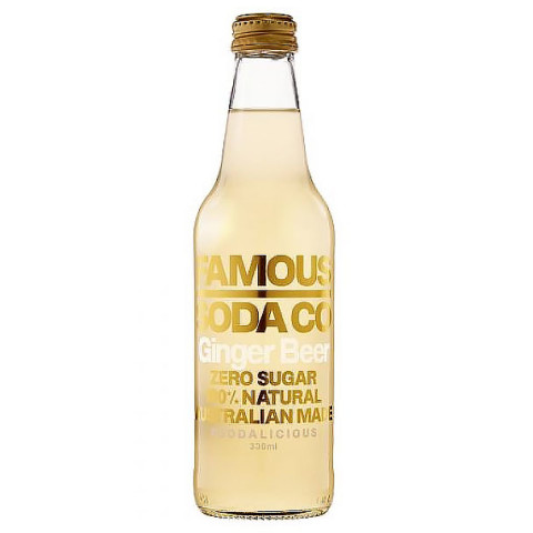 Famous Soda Co Ginger Beer  Bulk Buy