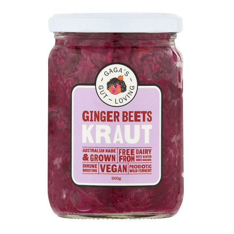 Gaga's Ginger Beets Kraut