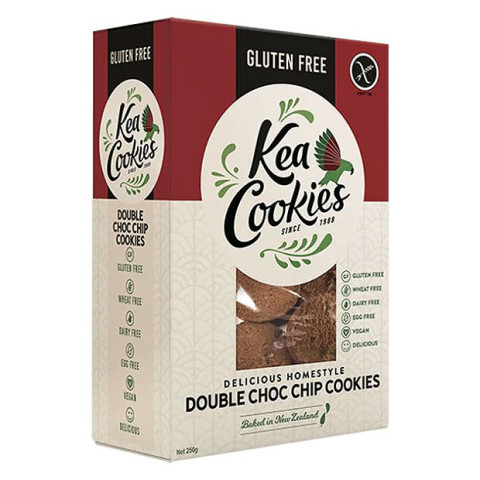 Kea Cookies Gluten Free Cookies Double Choc Chip - Clearance