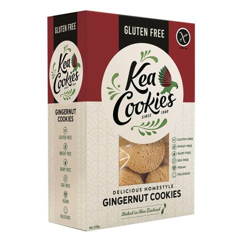 Kea Cookies Gluten Free Cookies Gingernut