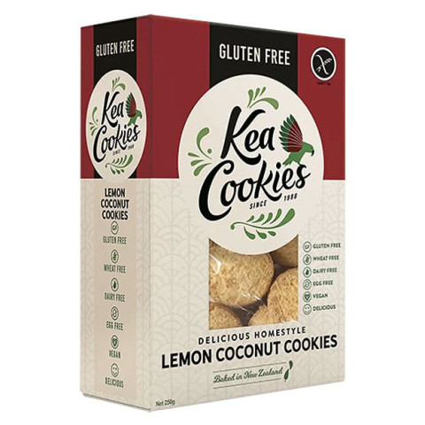 Kea Cookies Gluten Free Cookies Lemon Coconut