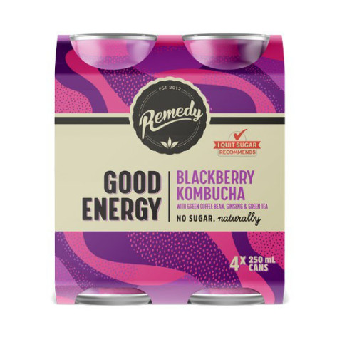 Remedy Blackberry Good Energy CANS