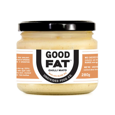 Undivided Food Co Good Fat Chilli Mayo Mayonnaise