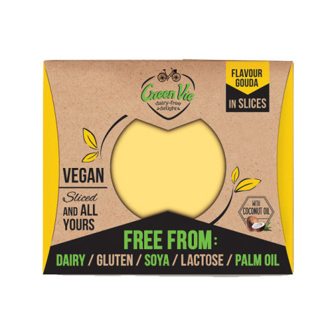 Green Vie Gouda Style Vegan Cheese Slices