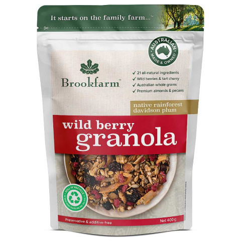 Brookfarm Granola Wild Berry