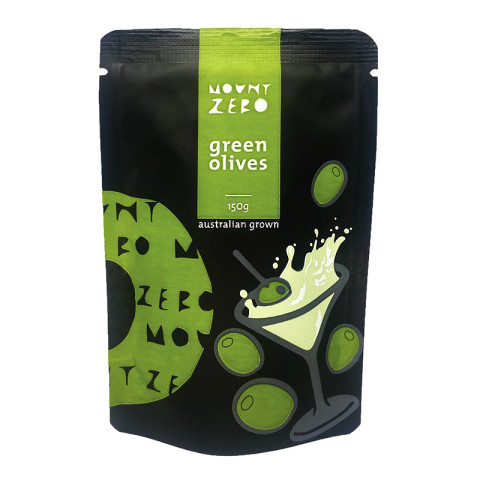 Mount Zero Green Olives in  Brine