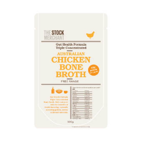 The Stock Merchant Gut Health Chicken Bone Broth