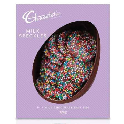 Chocolatier Half Egg and Speckles
