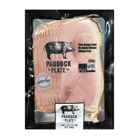 Paddock to Plate Ham Sliced