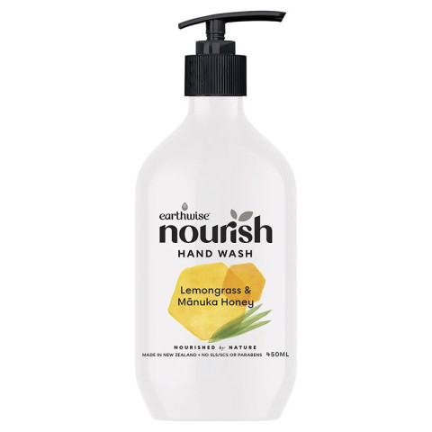 Earthwise Nourish Hand Wash Lemongrass and Manuka Honey