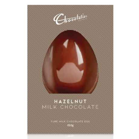 Chocolatier Hazelnut Milk Choc Easter Egg