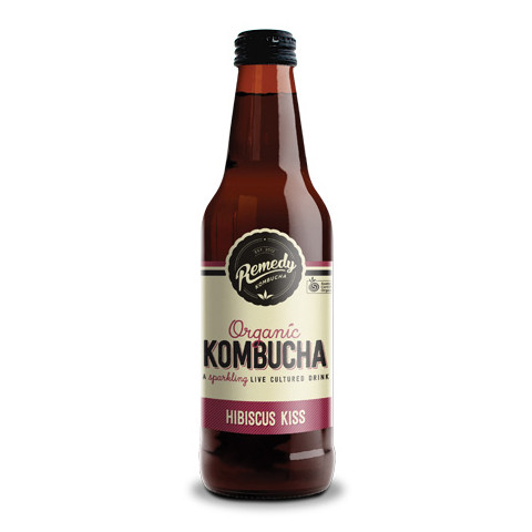 Remedy Hibiscus Kiss Kombucha