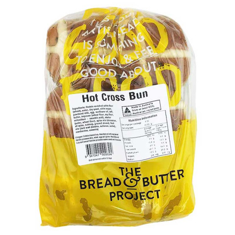 Bread and Butter Project Chocolate Hot Cross Buns