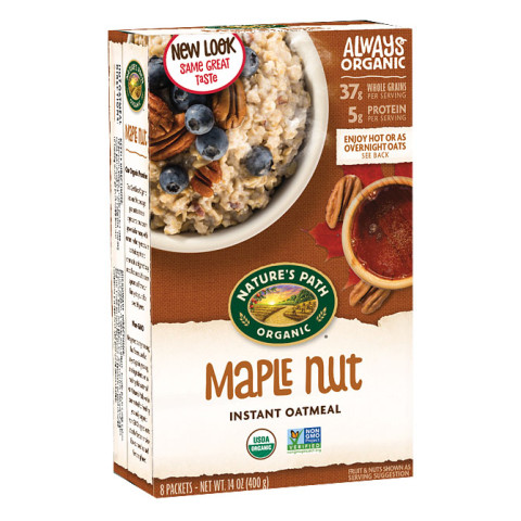 Nature's Path Hot Oatmeal Maple Nut