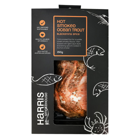 Harris Smokehouse Hot Smoked Ocean Trout - Clearance