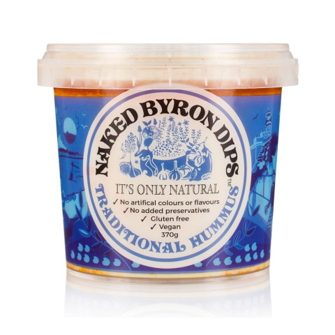 Naked Byron Dips Hummus Traditional
