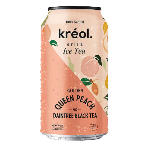 Kreol  Queen Peach Sparkling Tea